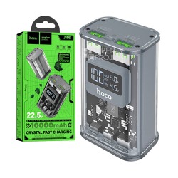 Power Bank Hoco J105 Discovery edition (2 USB+ Tipo-C) 22,5W 10000mAh Cinza Power Bank Hoco J105 Discovery edition (2 USB+ Tipo-C) 22,5W 10000mAh Cinza